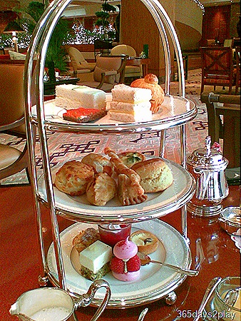 Afternoon Tea at Regent Hotel - The 3 tier stand 