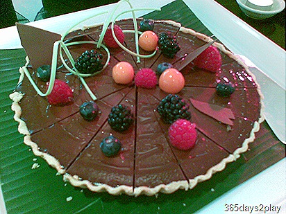 Berry Chocolate Tart