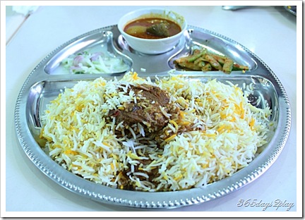 Nasi Beriyani with mutton