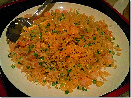 Fried Rice with shrimps