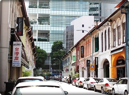 Purvis Street Shophouses, Restaurants and Cafes