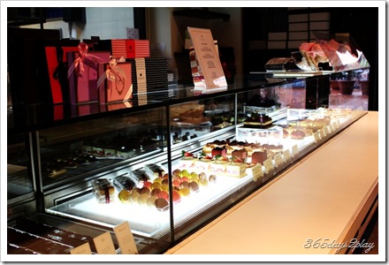 Canele sweet treat counter