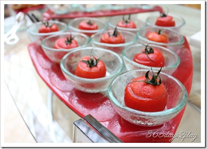 Chihuly Stuffed Vine Tomatoes