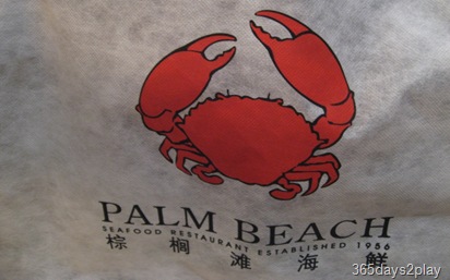 PalmBeach Bib with cute crab logo