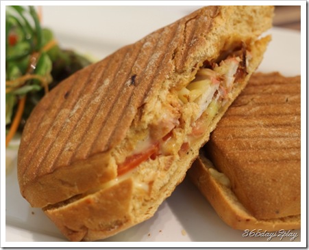 Room -Tandoori Chicken grilled panini