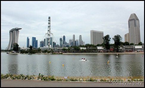 Marina Reservoir Backdrop