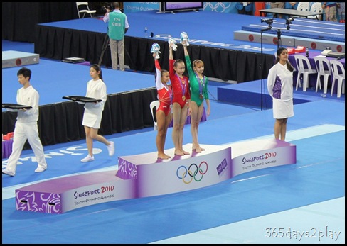 YOG Gym Indiv Apparatus Finals - Women's Floor Medallists