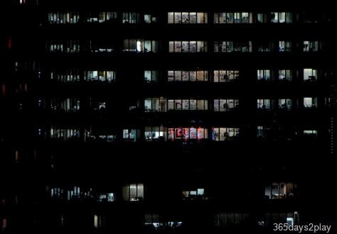 Office Workers working at night