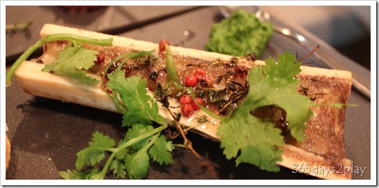 The Disgruntled Chef - Baked Bone Marrow with Persillade