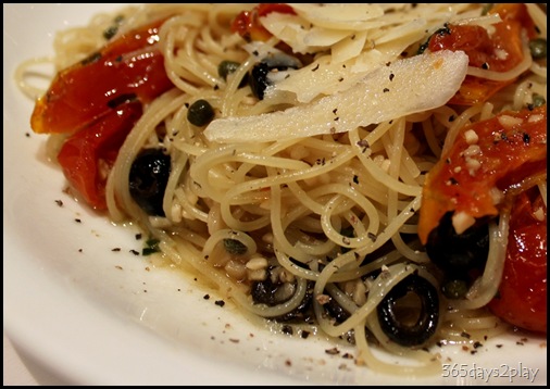 Double Bay -  Pasta Aglio Olio with Squid (2)
