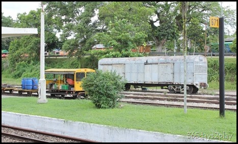 Kluang Railway Station - Railway  Tracks