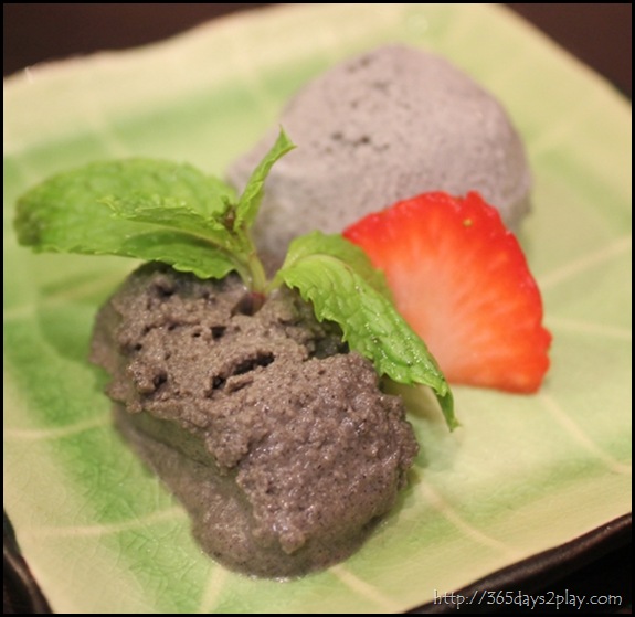 Black Sesame Ice Cream