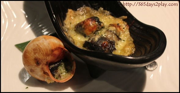 Dozo - Gratinated Escargot with Yuzu Butter