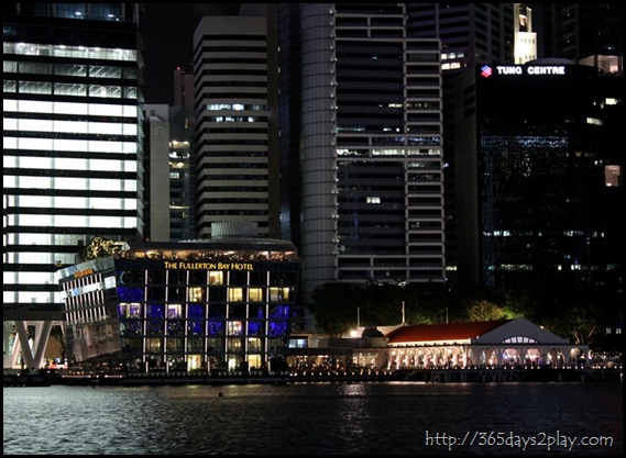 Fullerton Bay Hotel at Night