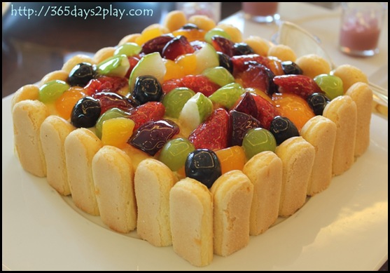 Conrad Executive Lounge Fruit Shortcake