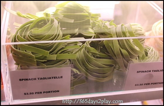 Da Paolo Gastronomia - Spinach Tagliatelle