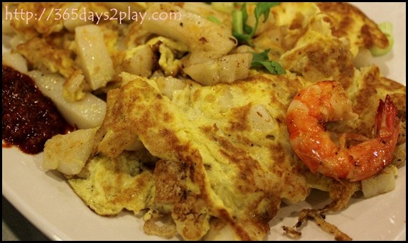 Changi Airport T3 Foodcourt - Carrot Cake