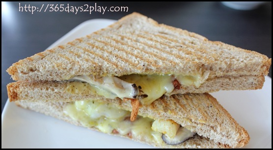 Dann's Daily - Prawn and Avocado Toastie