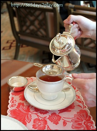 Regent Hotel Weekend Afternoon Tea - Cup of tea for you Madam