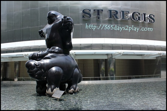 St Regis Hotel - Li Chen's Dragon Riding Bodhisattva