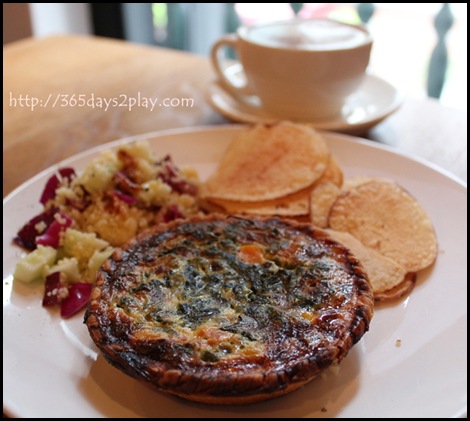 Group Therapy Coffee - Vegetable Quiche