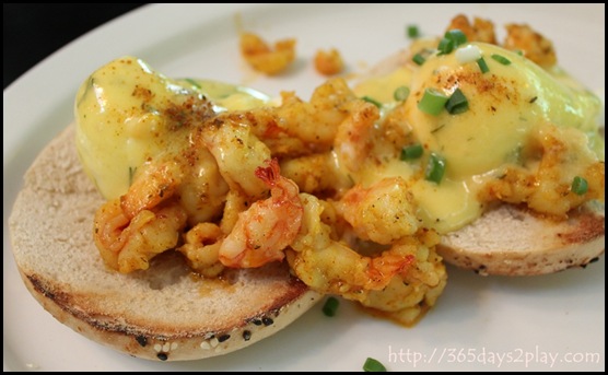 Spruce - Cajun Prawn Eggs Benedict