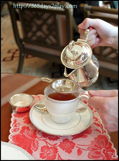 Regent Hotel Weekend Afternoon Tea - Cup of tea for you Madam