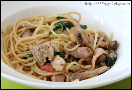 Hosted - Aglio Olio