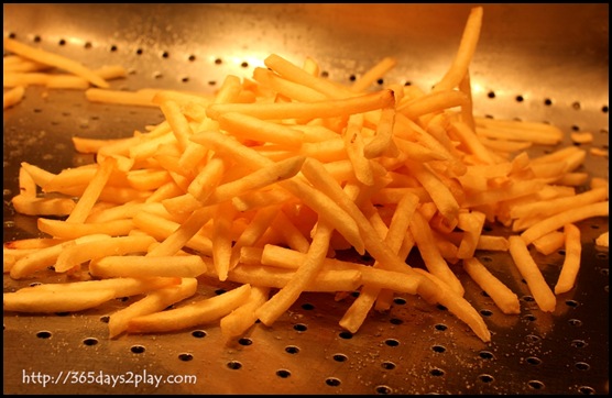 McDonald's - Freshly prepared fries