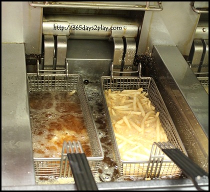 McDonald's - Fries being fried