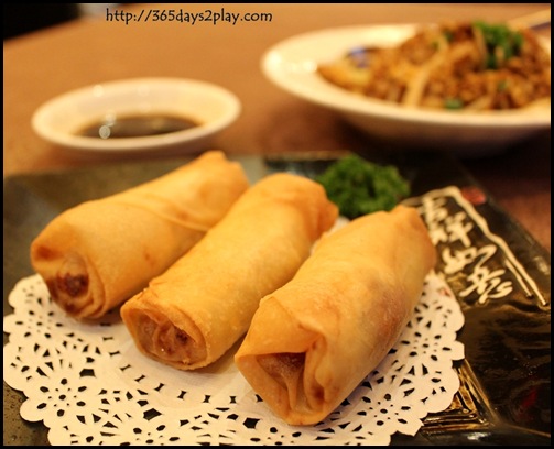 Taste Paradise - Crispy Spring Roll with Smoked Duck Meat