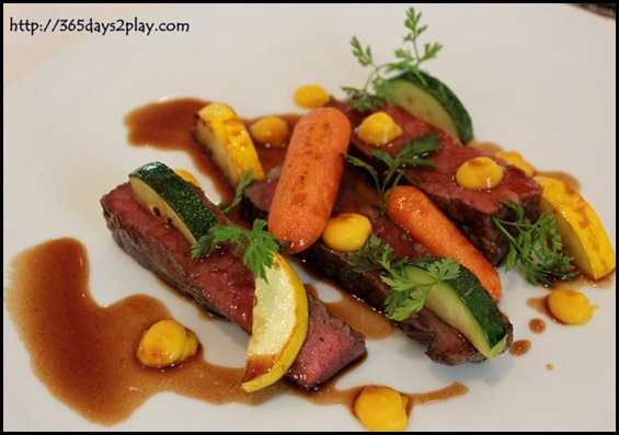 Au Jardin - Grilled Angus Striploin (1)