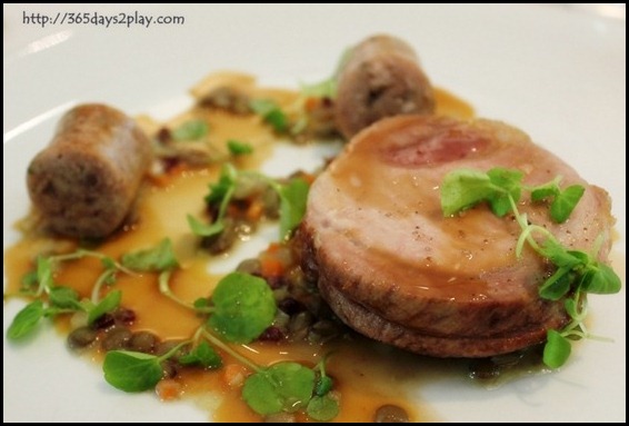 Au Jardin - Roasted Pork Loin