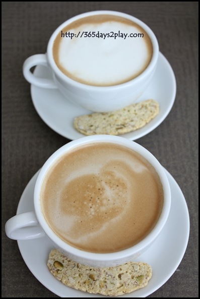 Grand Salads Bistro - Cappucino and Latte