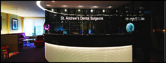 St Andrew's Dental Surgeons - Reception Area