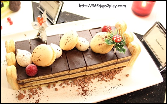 Grand Park City Hall - Opera Cake with Blackcurrant