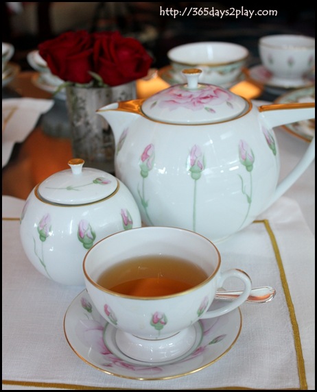 Shangri La Rose Veranda  - Pot of Tea