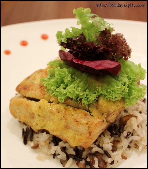 Swensens - Baked Barramundi with Mustard Cream