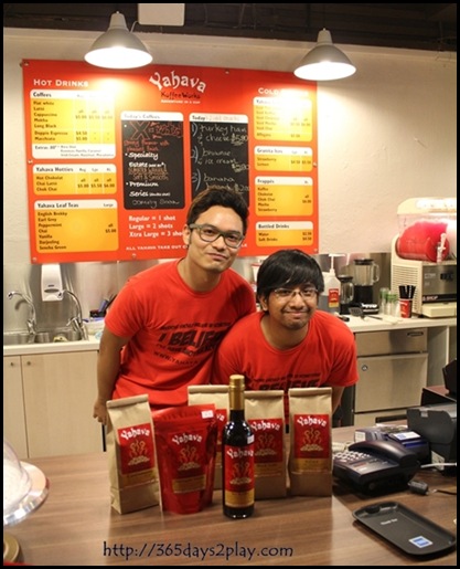 Yahava Koffeeworks - Fahmi and Colleague