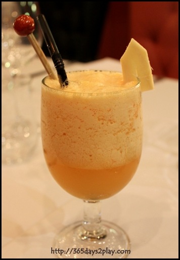 Halia - Ginger Jive - Ice blended fresh ginger, fruit punch, orange & honey