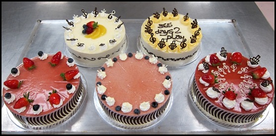 Baking Industry Training Centre - Bavarian cakes with various designs