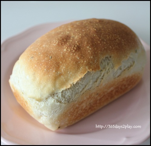 Focaccia Bread Loaf Style