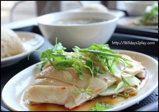 Food Republic @ 112 Katong - Wee Nam Kee Chicken Rice Stall Chicken Rice with Dumpling set $6.50