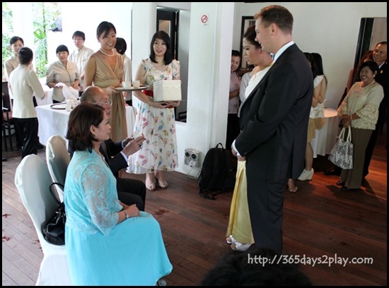 Lunch Wedding at Min Jiang @ one North - Tea Drinking Ceremony