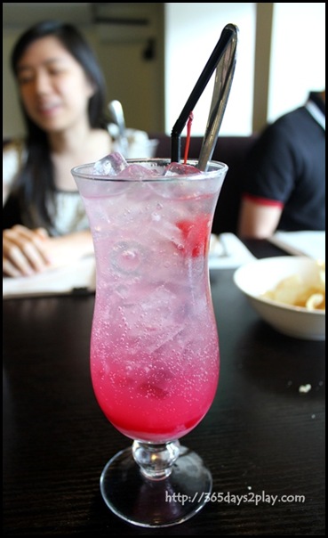 Rumah Rasa - Soda Gembira (Rose Syrup, Evaporated Milk and Soda) $6 (2)