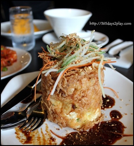 Rumah Rasa - Tahu Telur Surabaya (Fried Beancurd and Egg Combo, topped with Sweet & Spicy Dark Sauce) $8