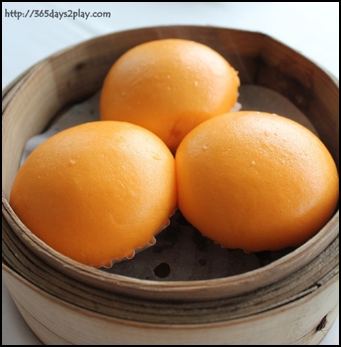 Crystal Jade Dining IN - Steamed Custard Buns with Salted Egg Yolk $4