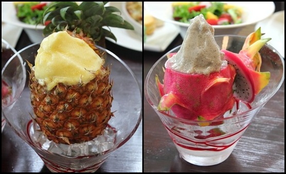 Supertree Dining Peach Garden Noodle House - Pineapple or Dragonfruit Shaved Ice $8