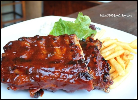 Bobby's Taproom.Grill.Ribs - Signature Baby Back Pork Ribs served with coleslaw and french fries $38 (2)