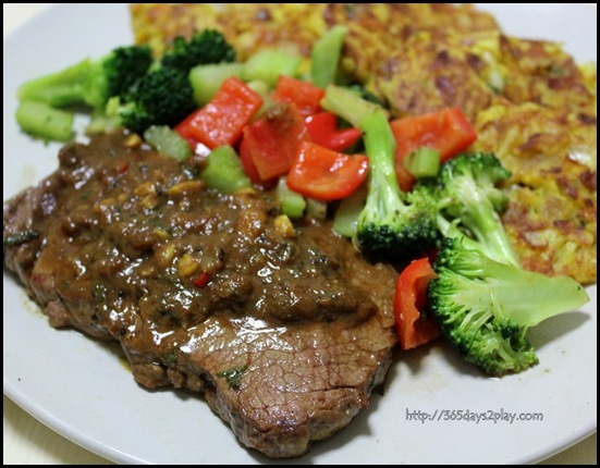 Kiwi Marinaded Steak